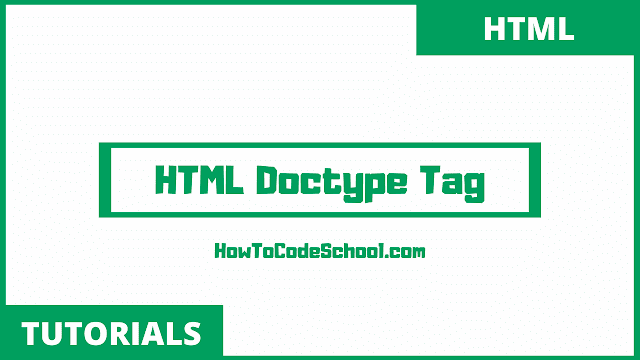 HTML Doctype Tag