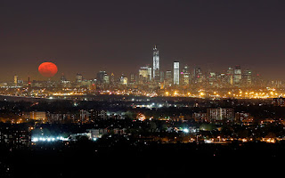 Eclipse total de Luna roja