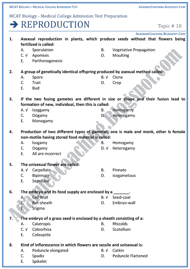 reproduction-biology-mcat-preparation-notes