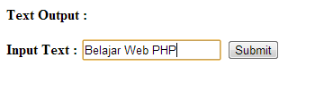 Belajar Web PHP