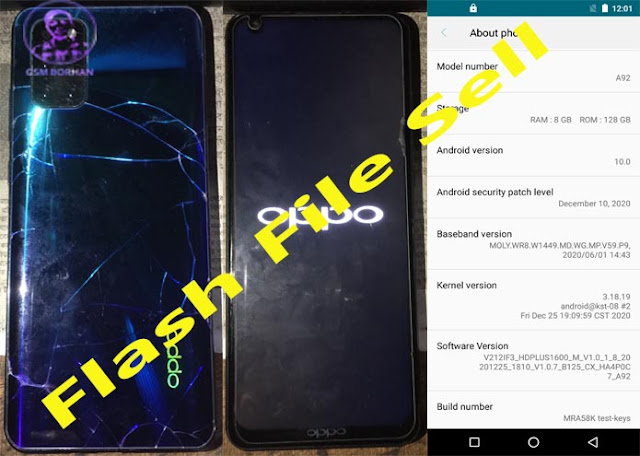 Oppo A92 Clone Flash File Fix ROM