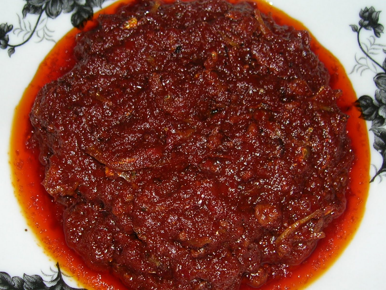 resepi sambal ikan bilis