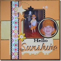 Hello sunshine