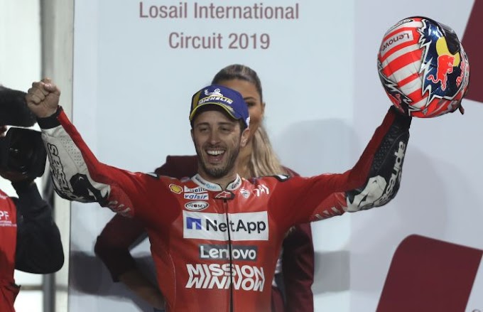 Andrea Dovizioso juara seri MotoGP Qatar 2019