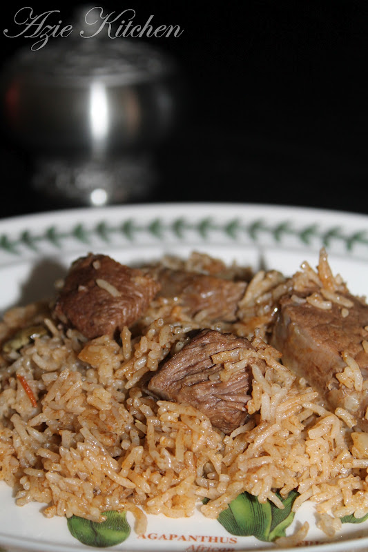 Saudi Beef Kabsa Untuk Hidangan Brunch Azie Kitchen