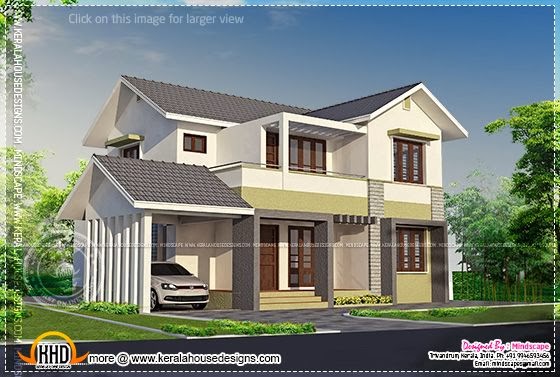 Residence rendering