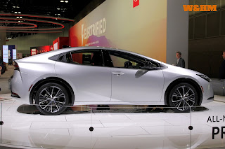 wheels and heels magazine coverage photo of all new 2023 Toyota Prius