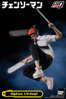 fig Zero 1/6 Denji - Chainsaw Man, ThreeZero