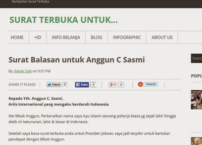 Surat Terbuka untuk Rakyat Indonesia