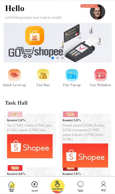 Shopee online task