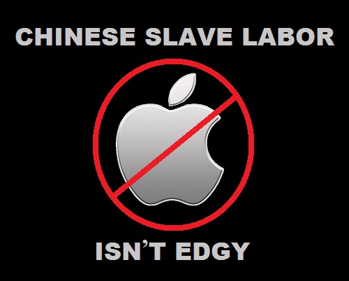 Anti-apple sign china democracy