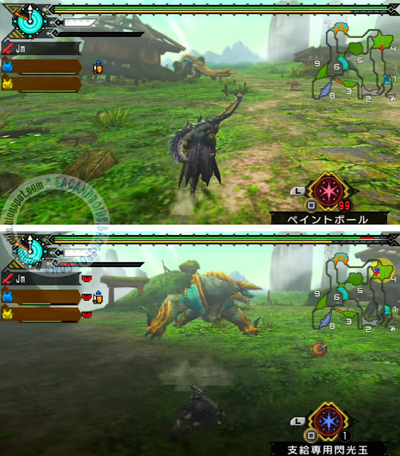 Game Monster Hunter Portable 3rd android PSP