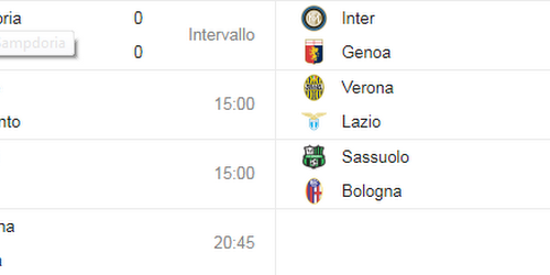 SERIE A:LE SFIDE DI OGGI