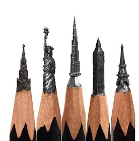 lead sculpture pencil