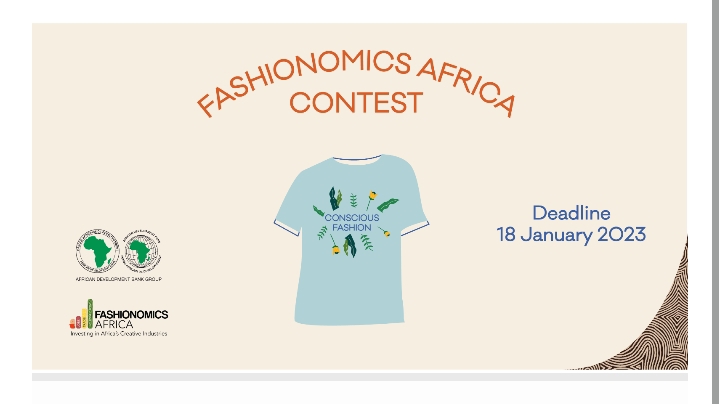 Apply For Fashionomics Africa Online Contest - Deadline: January 18th, 2023 at 23:59 GMT