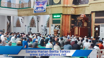 Wakil Bupati Pinrang Hadiri Nuzulul Quran Di Masjid Agung Almunawwir