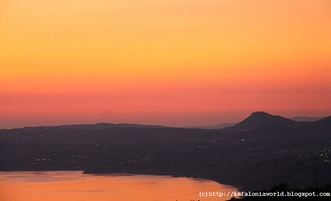 October sunset, Kefalonia