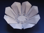 Origami foto Corolla (petali alzati) - (petals raised) by Francesco Guarnieri