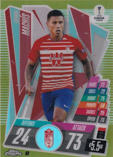 Topps Match Attax Chrome 2020-2021 Granada CF Set