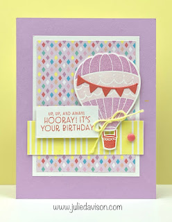 11 Stampin' Up! Hot Air Balloon Project Ideas | Lighter Than Air Suite | www.juliedavison.com #stampinup