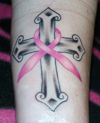 ribbon tattoos