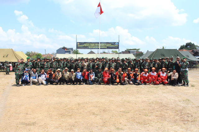 Foto bersama Peserta Latihan Penanggunlangan Bencana Alam