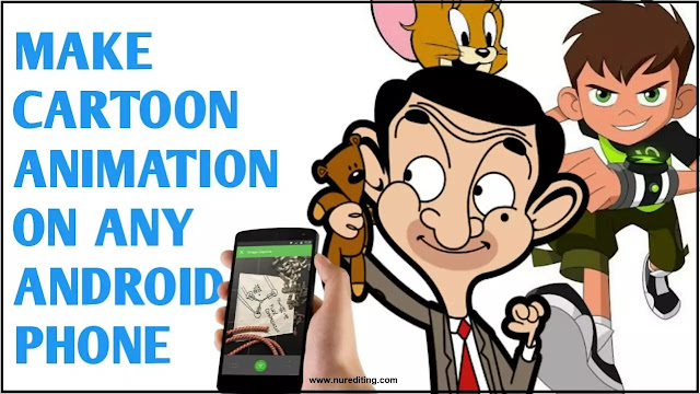 How to make cartoon animation in android