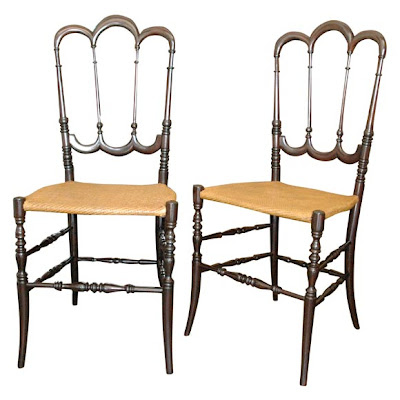 Chair Italian on Pair Of Wooden Chiavari Chairs At Chez Camille