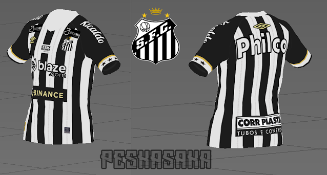 Kit de Santos 2023 para Efootball