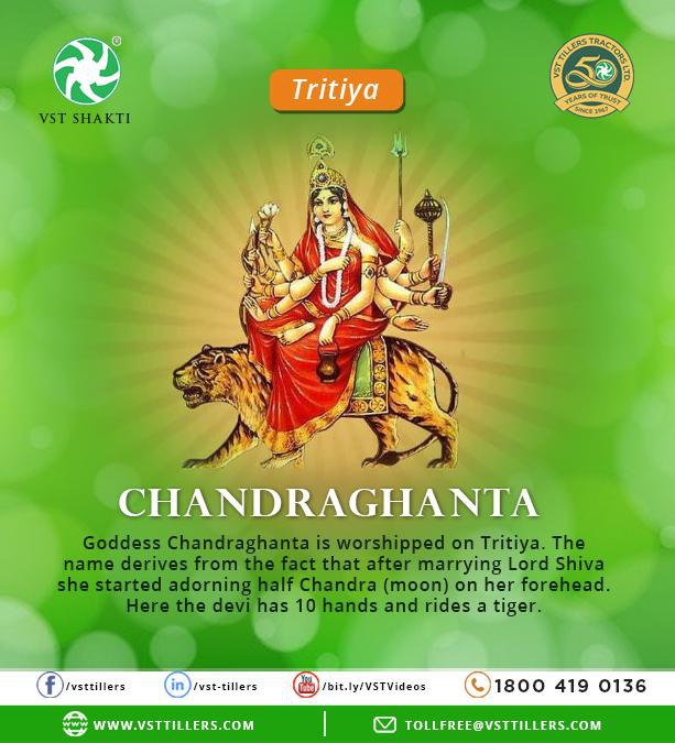 Happy Tritiya Chandraghanta