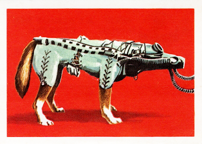 1963 Chocolat Jacques : L'Astronautique: A l'assaut des etoiles! #65 - Soviet space dog