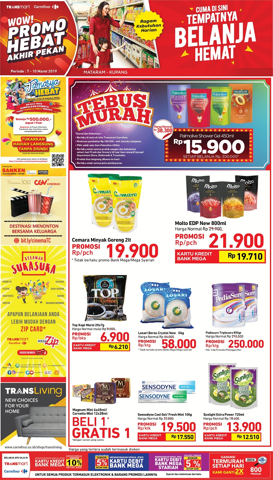 #Transmart #Carrefour - #Promo #Katalog Akhir Pekan Periode 07 - 10 Maret 2019