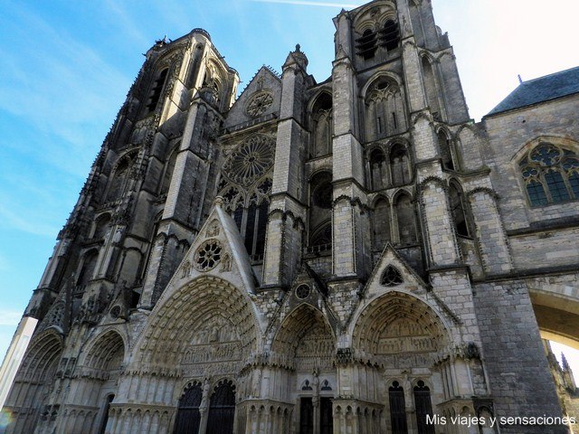 Catedral de Bourges, obra del arte gótico, Francia