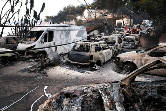 ΜΑΤΙ - Εφιαλτικό σενάριο αν... εξαϋλώθηκαν άνθρωποι από δήθεν από φωτιά..  