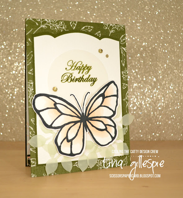 scissorspapercard, Stampin' Up!, CASEing The Catty, Beautiful Day, Magnolia Blooms, Magnolia Lane DSP, Magnolia Memories Dies, Subtle TIEF, Stampin' Blends