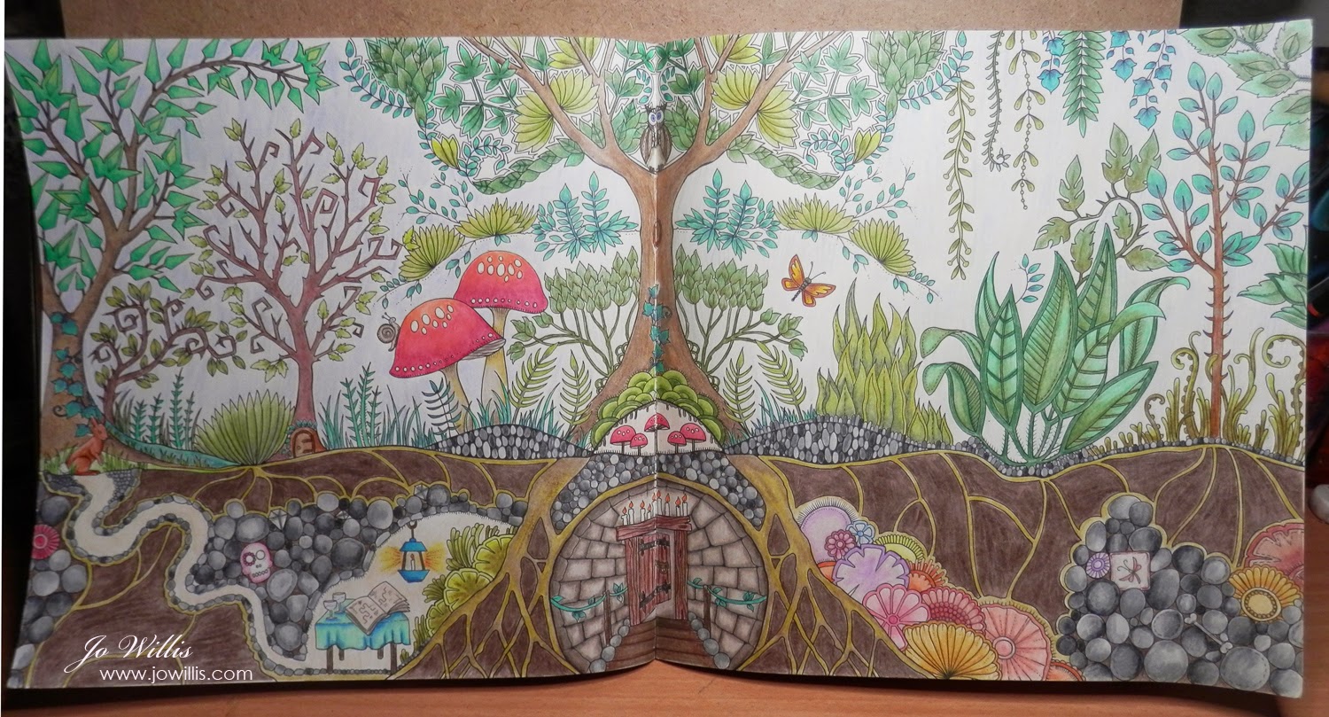 Download 34 DOWNLOAD PRINTABLE ENCHANTED FOREST COLORING BOOK ...