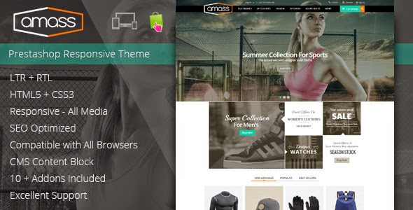 New Prestashop Responsive Theme 