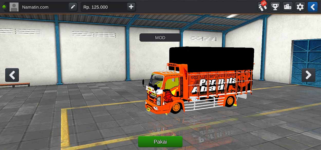 download mod bussid truk oleng muatan berat