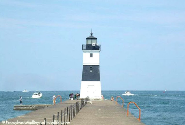 North Pierhead Lighthouse on Presque Isle 