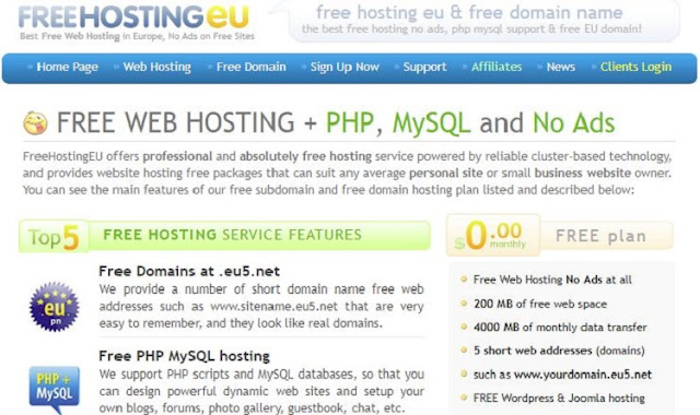 best free hosting