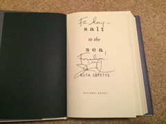 Salt to the Sea signed