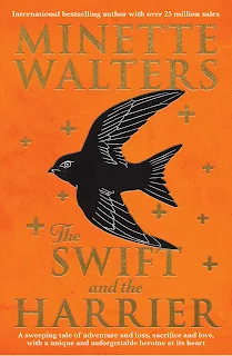 The Swift and the Harrier by Minette Walters book cover