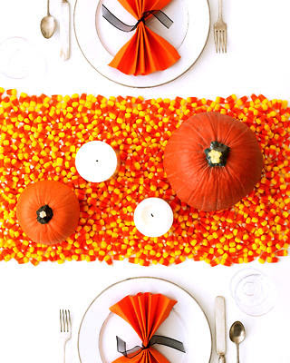  6 Candy Corn Table Runner