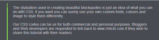 15 Amazing Examples To Customize Blockquote Style In Blogger!