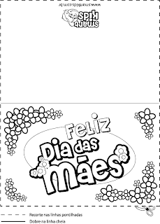 Desenhos do dia das mães para colorir