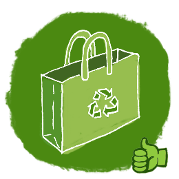 O USO EXCESSIVO DAS SACOLINHAS DE PLASTICO E A FALTA DE UMA SACOLA RETORNÁVEL 