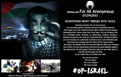 Operation Israel #OPISRAEL 7 April 2013 
