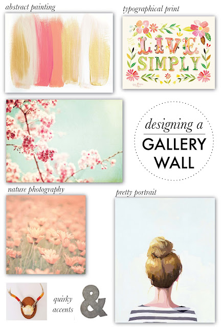 DESIGNING A GALLERY WALL (via Holly Would)