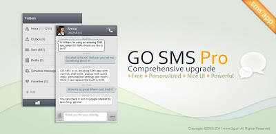 SMS Pakai Emot Android | GO SMS Pro