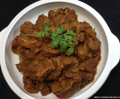 Spicy Soy protein curry